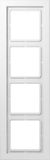 Jung LS range Afdekraam Schakelmateriaal - LSD984WW - Wit