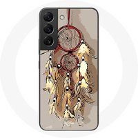 Maniacase Hoesje voor Samsung Galaxy S22 Dream Catcher Bruin