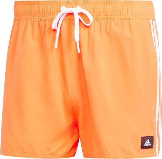 adidas Sportswear 3-Stripes CLX Zwemshort Heren Rood XS