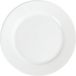 Olympia Whiteware borden met brede rand | 16,5 Ø cm | 12 Stuks