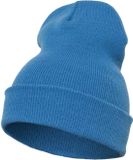 urban classics Flexfit - Heavyweight Long Beanie CL blue one size Beanie Muts - Blauw