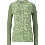 SLOPE Baselayer-Shirt Rei Vrouwen Lange Mouw Ronde Hals Polyester Groen (Mint) Maat M