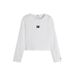 Tommy Hilfiger pull à manches longues côtelé - blanc