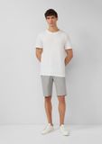 s.Oliver PHOENIX Bermuda Shorts Gris Coton Regular Fit
