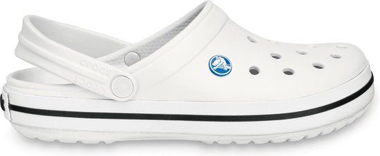 Crocs Clogs Unisex - Maat 36/37 - Wit - Zwart