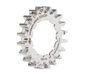 Gates CDX pignon arrière 20 dents Rohloff Splined gris acier