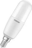 Osram LED Classic Stick lamp 8,5W 827, 2700K warm wit, E14, mat, 806 lm, 15.000u, voor woonruimtes