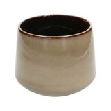 Juul Pot de fleur, céramique, couleur sable, Ø 17 cm