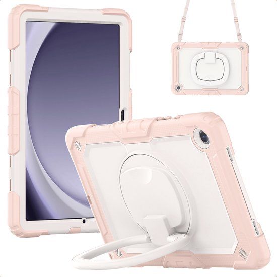 imoshion Tablet Hoes - Geschikt voor Samsung Galaxy Tab A9 Plus - Backcover Kids - Roze
