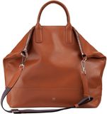 DuDu Shopperbag - Grote Leren Tas - Kameelkleurig