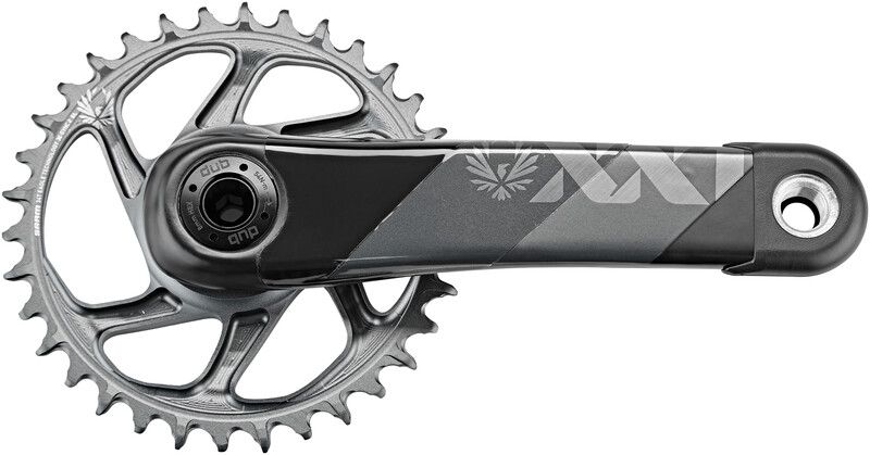 SRAM XX1 Eagle Boost DUB Crankset 12-speed 34T - Black