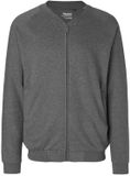 Neutral IMBRETEX SAS Sweater met rits donkere heide Katoen 3XL