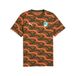 PUMA Ivoorkust ftblCulture T-shirt met print voor Heren, Groen/Oranje, Maat S