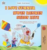 I Libri GmbH English Haitian Creole Bilingual Collection- I Love Summer (English Haitian Creole Bilingual Children's Book)