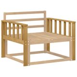 vidaXL Module d'accoudoirs 2 pcs Blanc 80 x 6 x 61 cm