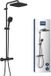 GROHE Vitalio Comfort 250 thermostaatdouchekolom, matzwart