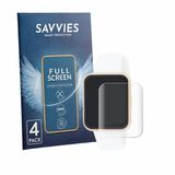Savvies - Screenprotector voor Liu Jo Voice Slim 2.0 SWLJ201 - Folie Beschermfolie transparant volledig dekking 4 Stuks