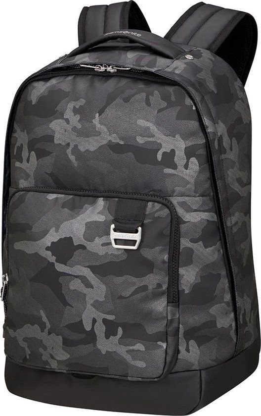 Samsonite Midtown Laptop Backpack M Camo Grey - 23L - Unisex