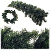 KADAX Kunstkerstslinger, 100 cm, Groen