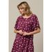 &Co Woman AXELLE DOT Jurk - Viscose - Korte mouw - Lang - Paars - XS