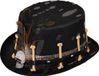 Bristol Novelty Ltd Bristol Novelty Unisex Voodoo Top Hat (Black)