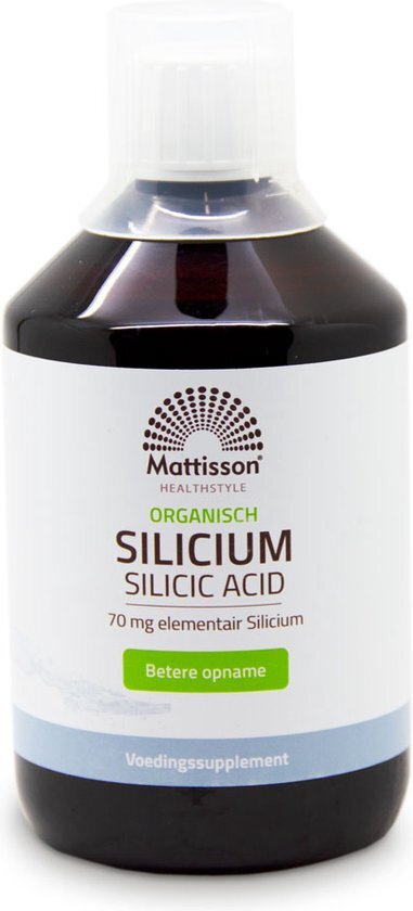 Mattisson - Organisch Silicium 70 mg - 500 ml