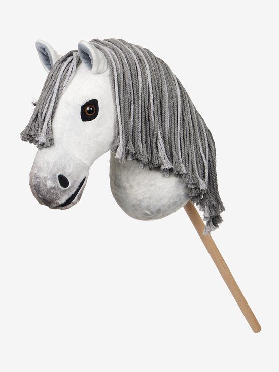 Lemieux Hobby Horse Earl - Lichtgrijs paard voor avontuur - Vanaf 3 jaar