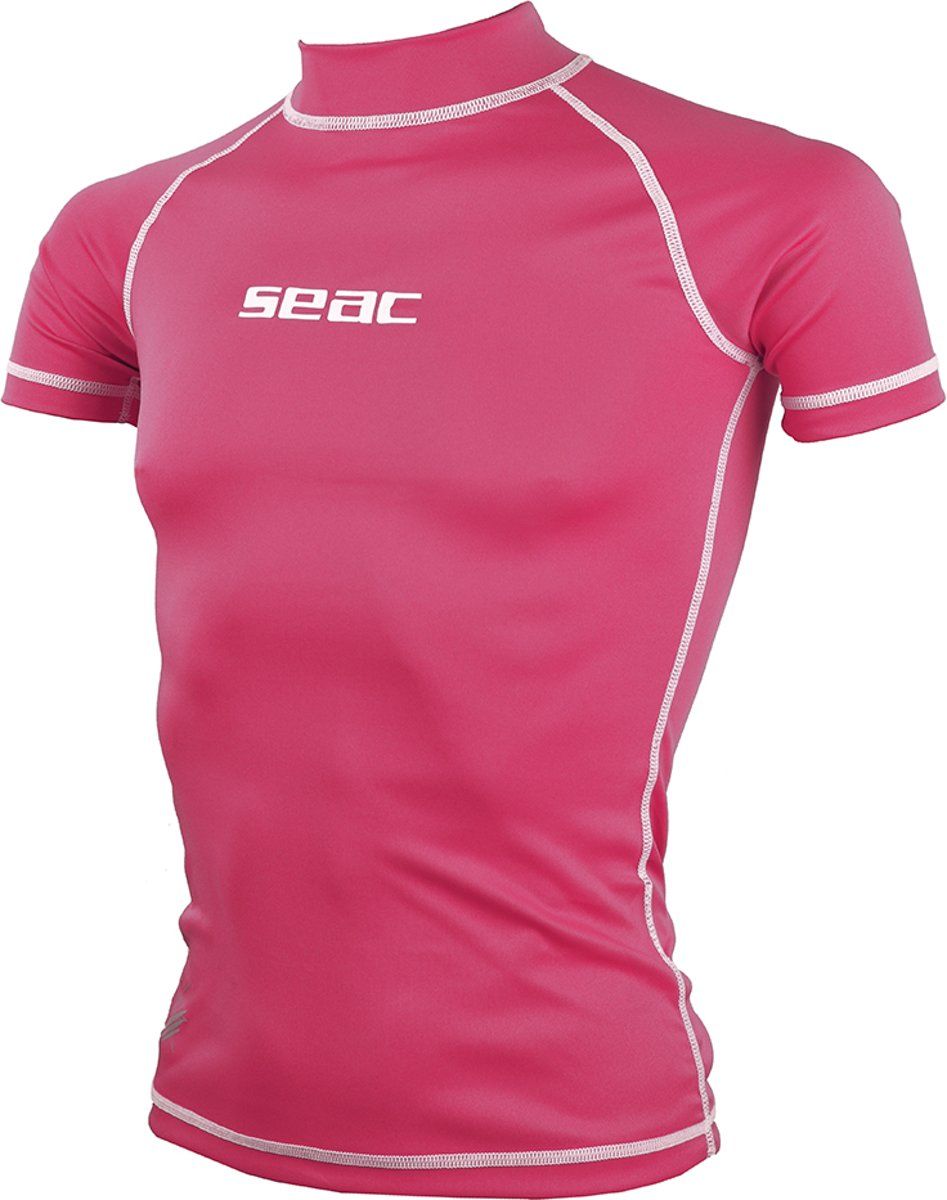 Seac RASH GUARD T-SUN SHORT KIDS PINK 7 YEARS