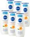 NIVEA Perzik- en Abrikozenpitolie verzorgende Douchegel - Voordeelverpakking - 6 x 250 ml