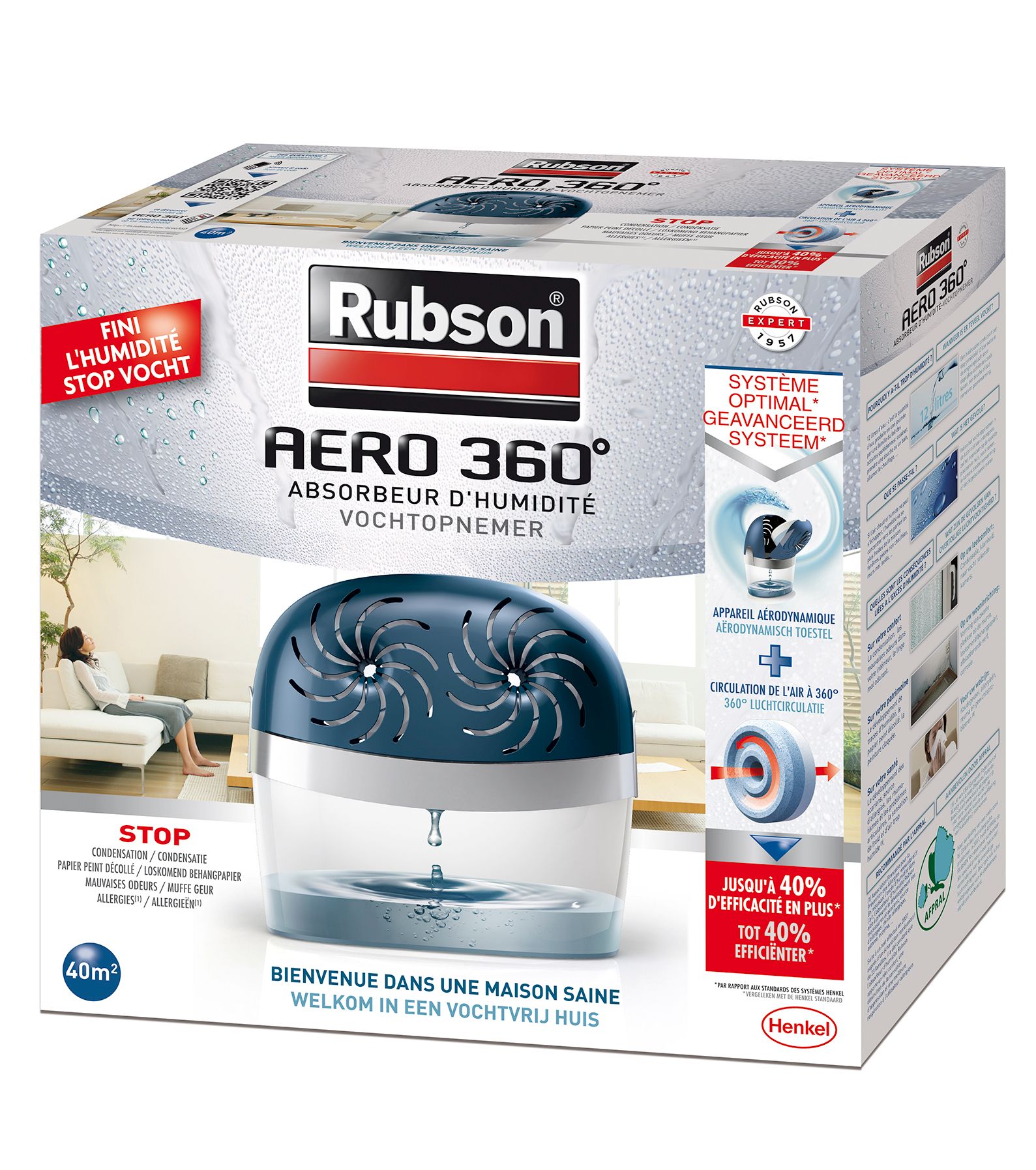 RUBSON AERO 360° - Vochtopnemer