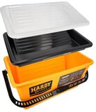 HARDY WORKING TOOLS 3-in-1 set: Emmer, kattenbak en inzetstuk voor grote rollen