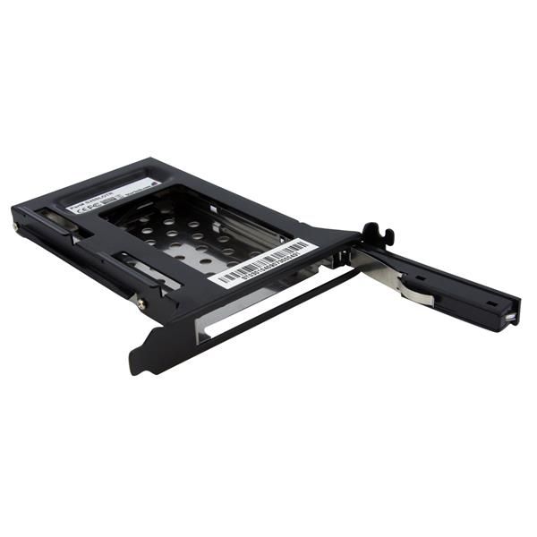 StarTech.com 2,5 inch SATA Verwisselbare Harde Schijf Bay voor PC Uitbreidingsslot - Zwart