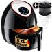 Friteuse à air chaud 9-en-1 noir 1850W avec 9 accessoires