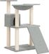 vidaXL Kattenmeubel met sisal krabpalen 83 cm lichtgrijs