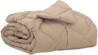 vidaXL Zomerdekbed 200 x 155 cm zomer 200 gsm taupe