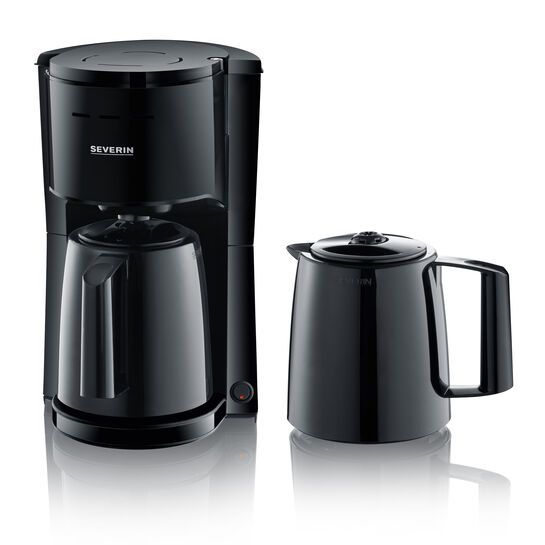 Severin KA 9252 Drip Coffee Maker - 8 Cups - Black