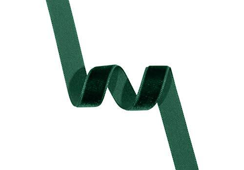 C'est Joli! Fluwelen band, 9 mm, groen