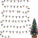 Merkloos Kerstverlichting Kabouter lichtsnoer - Miniatuur poppenhuis - 2 meter - Meerkleurig