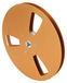 Bobine de rembobinage vide, 7 pouces, aluminium, 1/4 pouce, 3 trous
