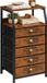 Merkloos Ladekast - bruin-zwart - 40x110x29 cm