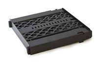 LockerMate Adjust-A-Shelf Rek voor kluisjes, eenvoudig te bedienen, uittrekbaar om in je kluisje te passen, zwart