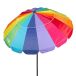 AKTIVE Parasol de plage avec protection UV50