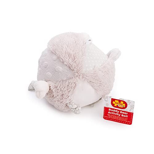 Baby Bigjigs Bigjigs Baby Bigjigs Buddy Bear Activity Ball, Rattle, Teether, Sensory