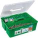 SPAX Boîte verte pour terrasse, kit professionnel pour terrasse avec SPAX tête cylindrique 6 x 60 mm, 700 pièces, acier inoxydable A2