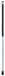 Maya Professional Tools 50331-6 ergonomische steel, aluminium, FBK/levensmiddelhygiëne, 1750 mm x 32 mm, zwart