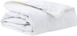 vidaXL Dekbed 135 x 220 cm Lente, Najaar/Herfst Veer Wit Ademend
