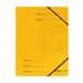 Herlitz Hamelin SAS 11387164 - A4 - Cardboard - Yellow - Elastic band - 1 pc(s)