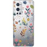 1001 coques OnePlus Siliconen hoesje - Compatibel met OnePlus 9 Pro 5G - ontwerp fleurs colorees