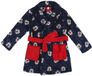 Cerda Disney Mickey Mouse Peignoir Bleu 5 Ans Enfants Unisexe Polyester