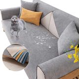 Merkloos Goodivery ® - Bankhoes - 90 x 90 cm - Grijs